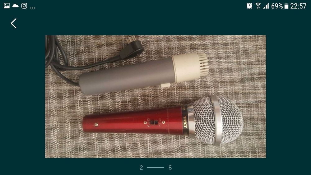 Set de lampi Halogen 12v microfoane calitate