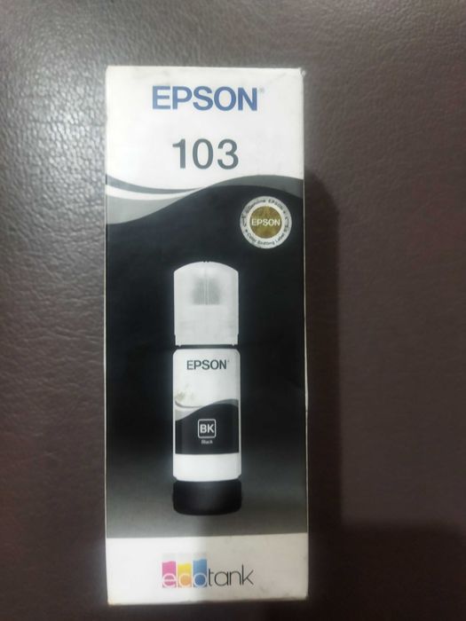 Краска Епсон 103 черный