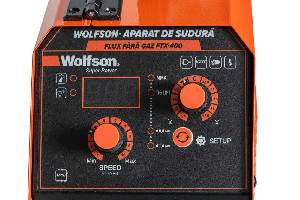 Aparat de sudura FLUX FARA GAZ ftx - 400 .