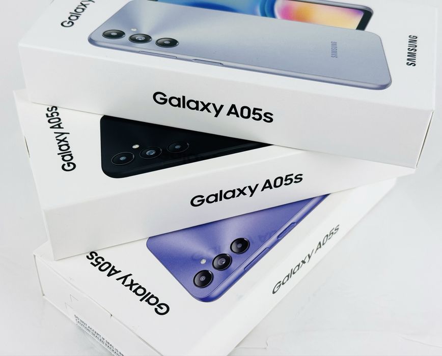НОВ! Samsung A05s 64GB 4RAM Black / Silver / Violet / 2г. Гаранция!