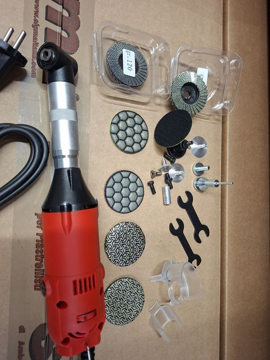 Mini polizor 350 W, mini disc si alte accesorii