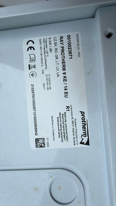 Centrala Protherm 9 kw