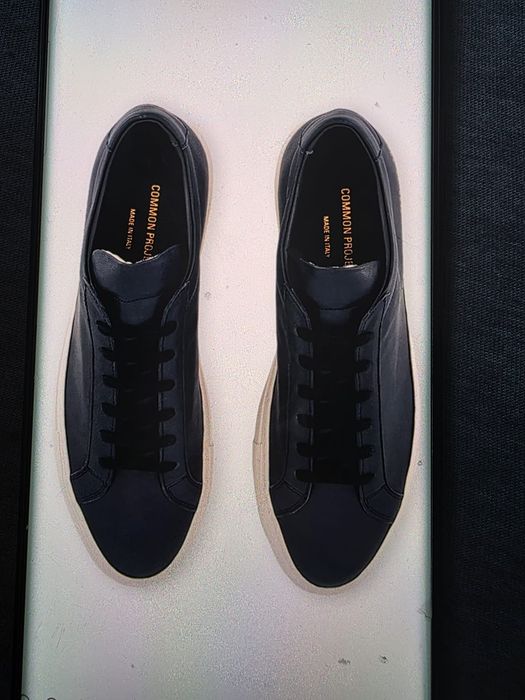COMMON PROJECTS Achilles Branded leather Low-Top Trainers 46

More inf