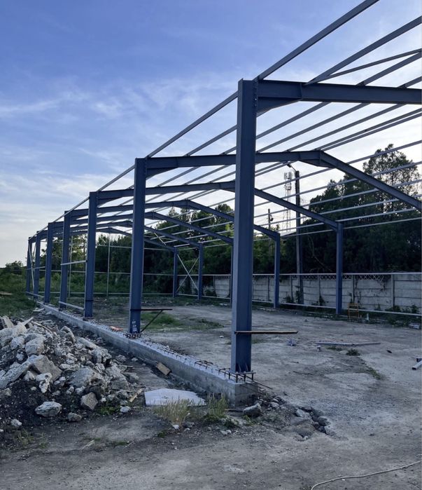 Vand hale si structuri metalice garaje auto saivane