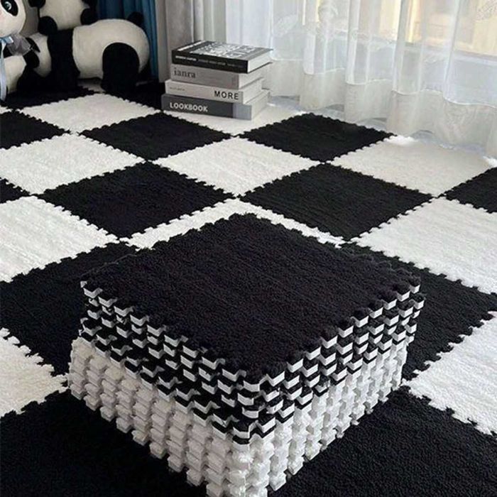 Мек килим пъзел от 10 части 1кв .м