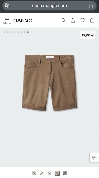 MANGO къси панталони размер L или 44