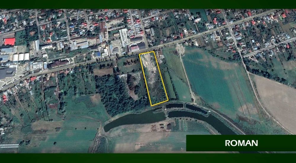 Vanzare teren intravilan in Roman - str. Bogdan Dragos