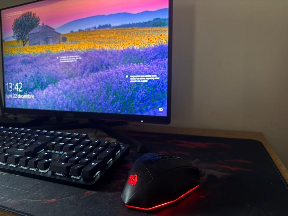 PC Gaming BALAUR Legendary+Monitor 240Hz+Tastatura+Mouse wireless