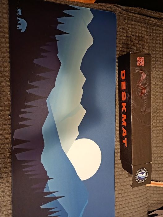 Vând deskmat mousepad QwertyKey nou waterproof