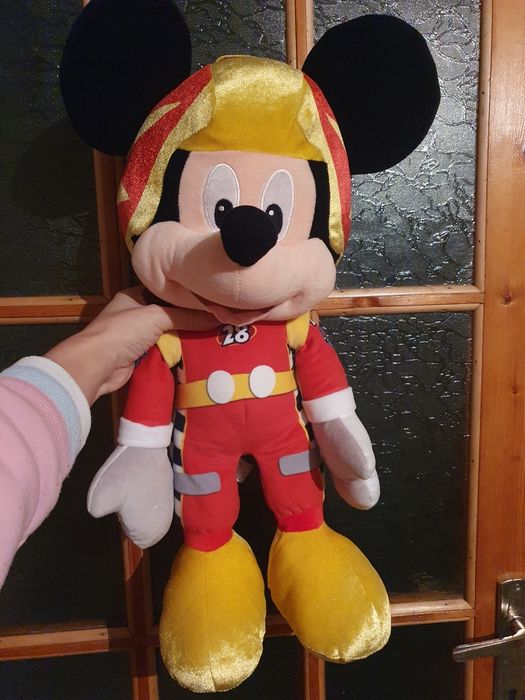 Pluș Mickey Mause Pilotul de Curse