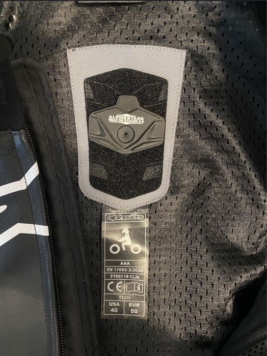 Geaca din Piele moto ALPINESTARS TECH-AIR