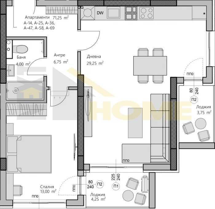 Продава се Тристаен апартамент в Пловдив, Христо Смирненски - 92 кв.м за 1466 €/кв.м - Снимка #9