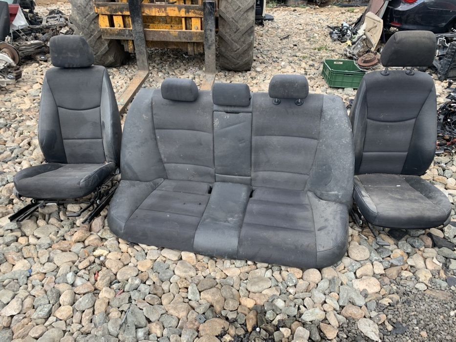 Interior scaune partial piele bmw e90