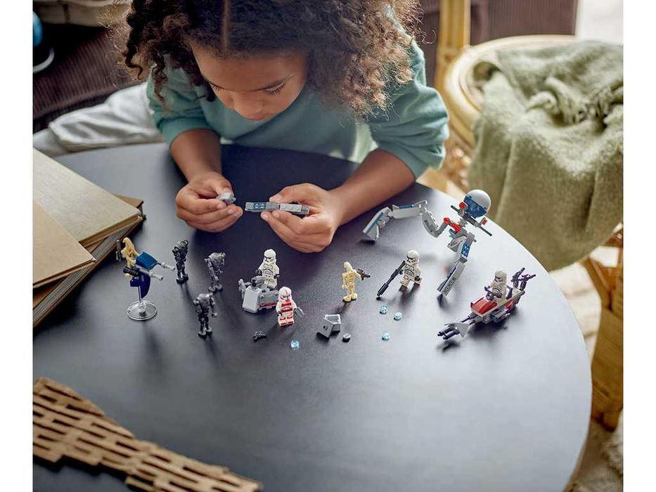 НОВИ! LEGO® Star Wars 75372 Клонинг щурмовак и боен дроид – боен пакет