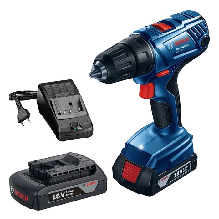 Шуруповерт аккумуляторный BOSCH GSR 180 LI -2.0 AH