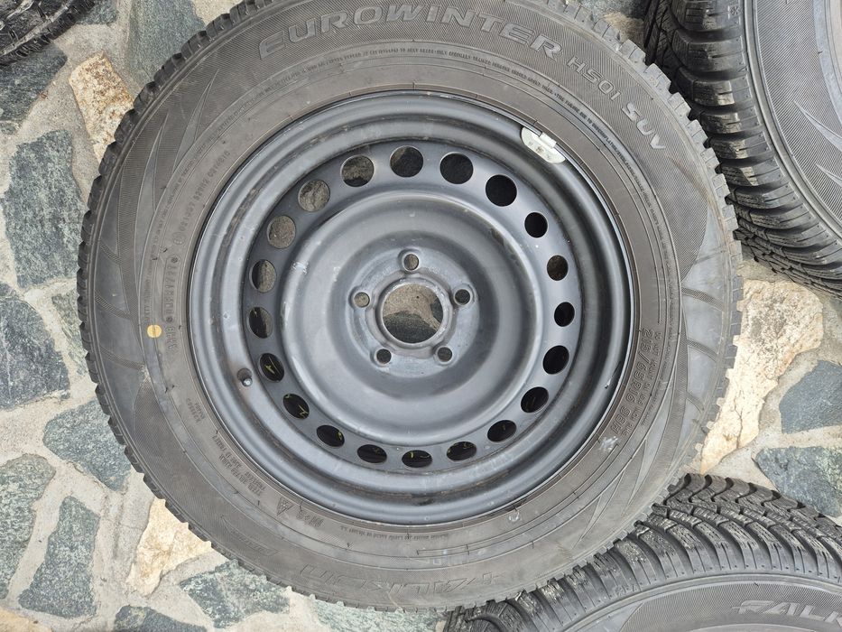 4бр стоманени джанти за Нисан кашкай Джук 2017г/6.ж Х16/ет 40/ датчици