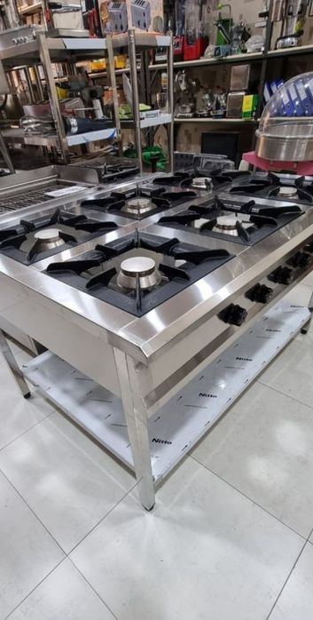 Газовая плита для столовых и кухни gaz plita