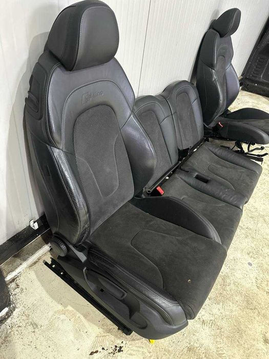 Scaune fata + bancheta spate semipiele S-Line Audi TT Coupe (8J3)