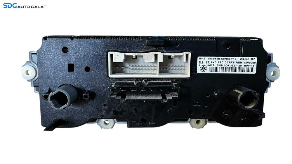 Panou Modul Unitate Comanda AC Aer Conditionat Clima Climatic Volkswagen Golf 5 Plus 2004 - 2008 Cod 1K0820047FT 5HB009352 [LC0583]