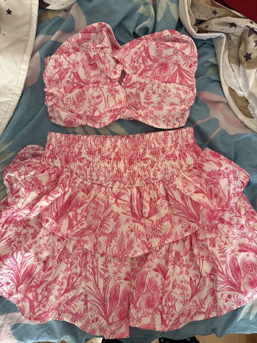 Розов комплект за лятото