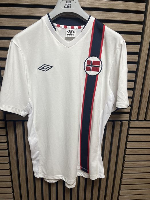UMBRO : Norway Away Shirt 2012/13 - Норвегия размер Л / Оригинал