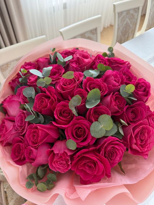 Розы букеты цветы