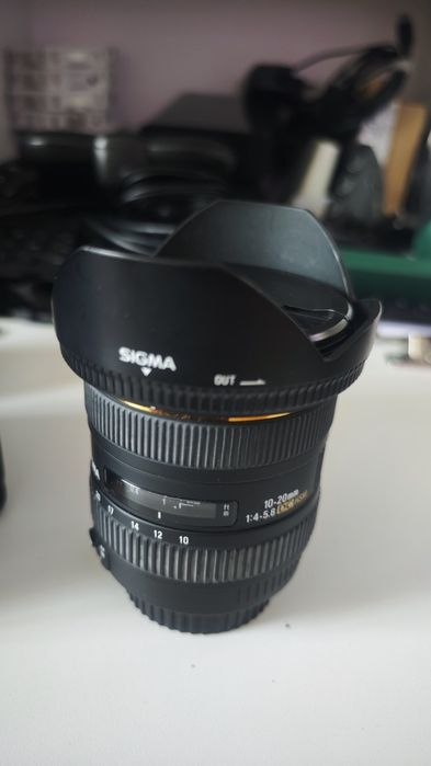 Obiectiv Ultra-Wide Sigma 10-20mm 1:4-5.6 DC HSM Canon