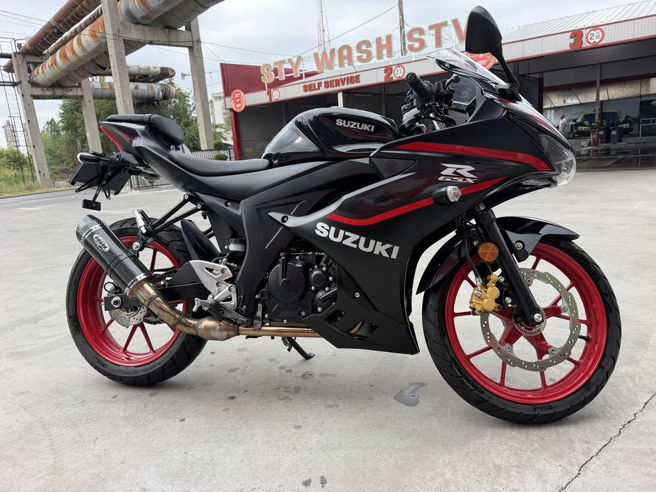 Suzuki GSX-R125 2025 – NEGRU CU ROȘU | 125cc | ABS | FULL LED