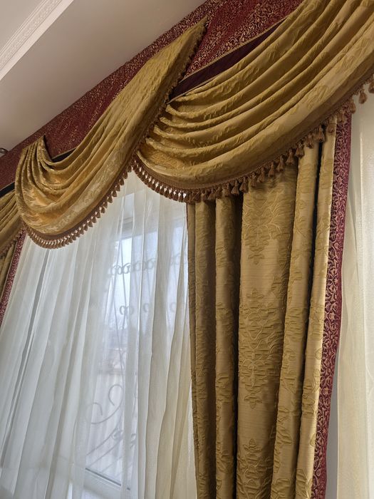 Шторы на три окна