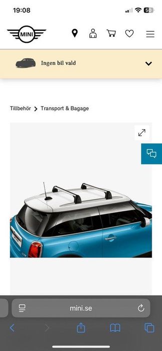 Греди за таван на кола mini cooper countryman 2010-2016