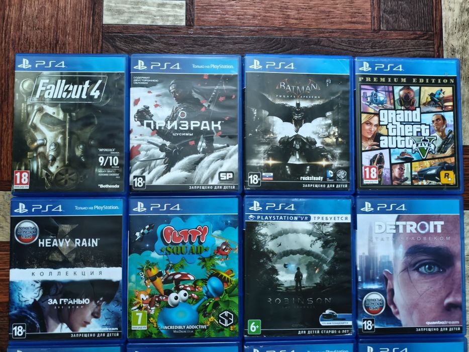 Игры для PS4, PS5, PS VR. Цены в описании
