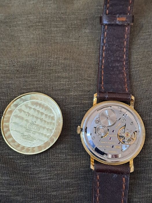 LONGINES aur masiv 18 kt