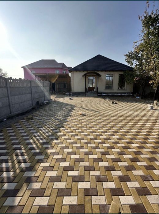 Укладка брусчатки