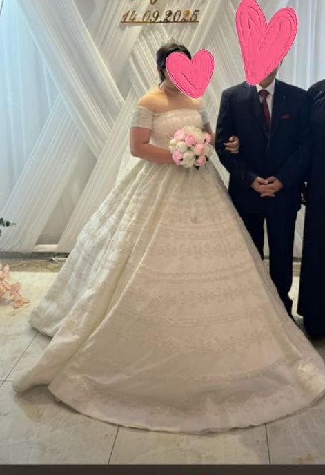 Продам шикарное свадебное платье