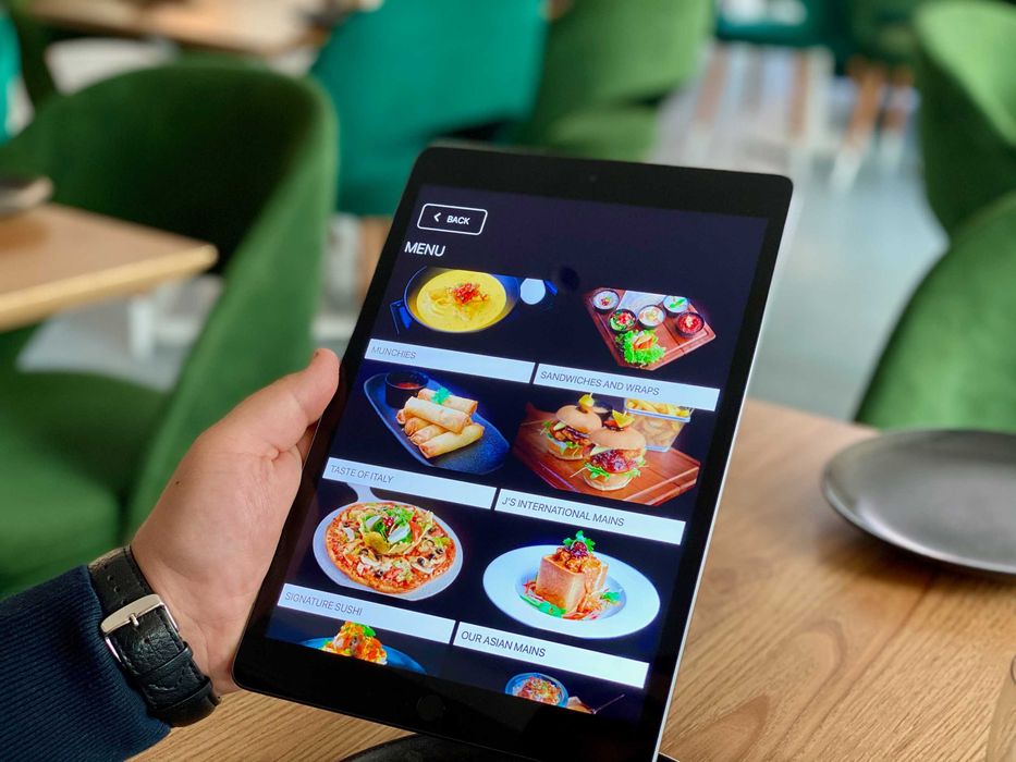 Restoran va kafelar uchun QR menu,  Электронное меню на планшет