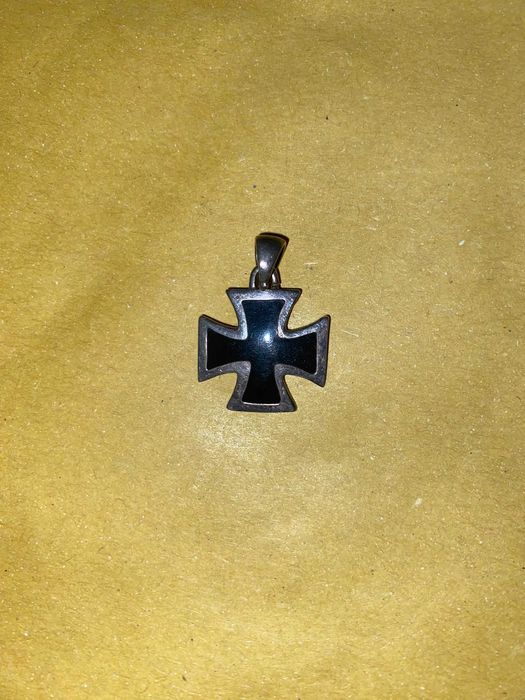 cruce de fier nazista 1933 din argint cu 4 stante  medalie WW2