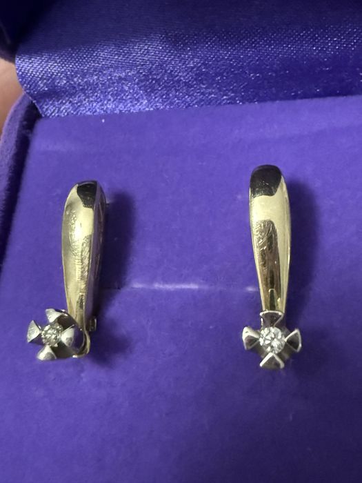 Бриллиантовые серьги