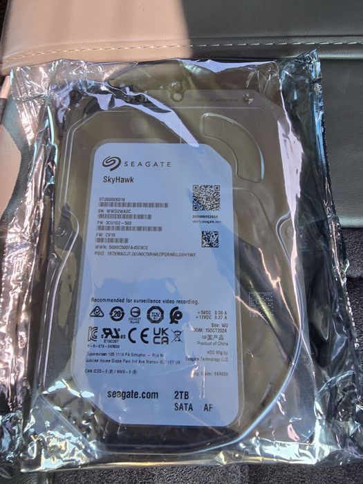 Жесткий диск 2 Тбайта