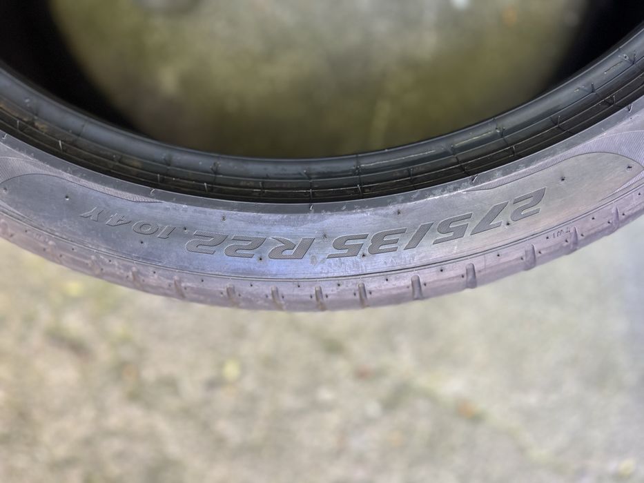 Шины Pirelli P Zero 275/35/R22