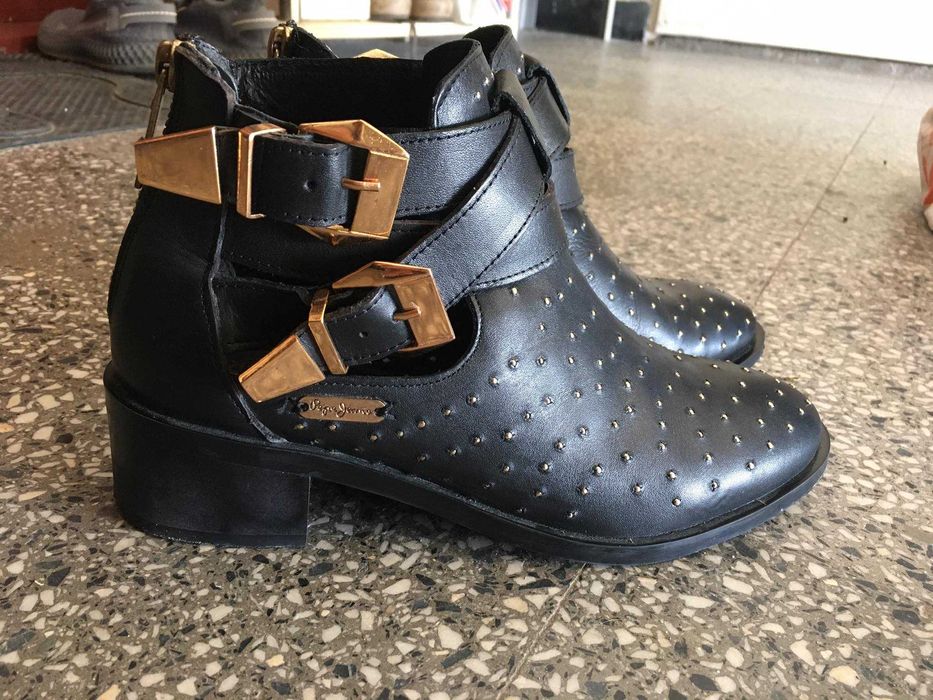 Кожени обувки Pepe Jeans Collage Vintage, р-р 37