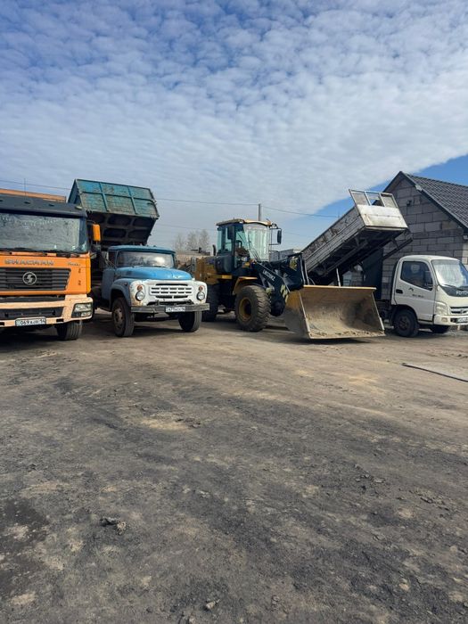 Песок,щебень, отсев, грунт ,пгс