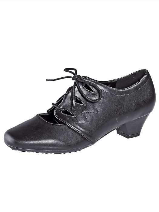 Pantofi dama model deosebit cu siret de culoare neagra marimea 38-Noi!