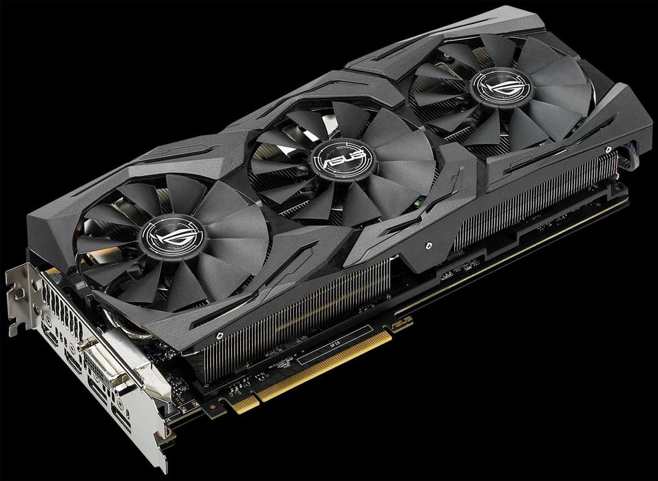 Placa Video ASUS ROG Strix GeForce Nvidia GTX 1080 Ti 11GB VRAM