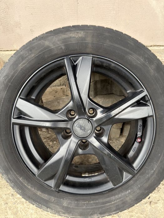 Jante Aliaj 16” 5x108 + Anvelope 205/55 R16