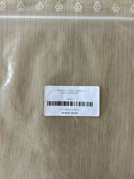 Дисков ротор Sram HS2 centerlock 220mm