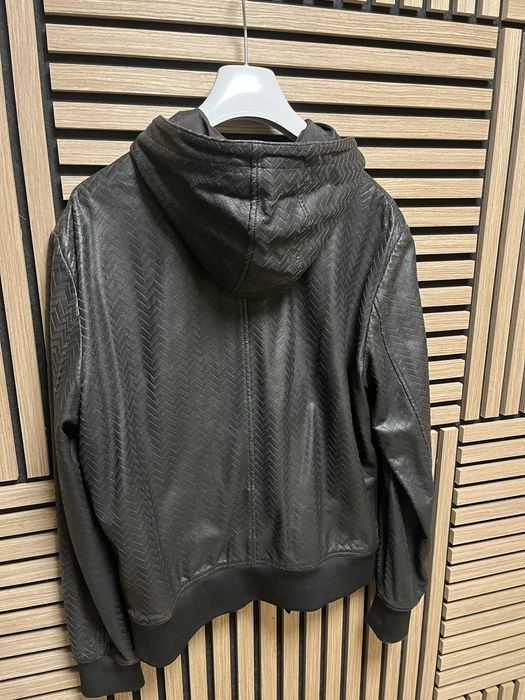 Emporio Armani MILANO - Кожено яке размер 50-М / Оригинал
