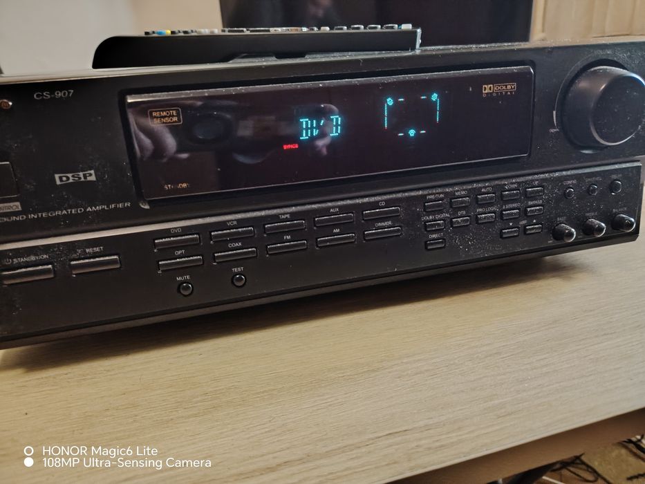 Amplituner CAT-CS 907(5+1) cu telecomandă