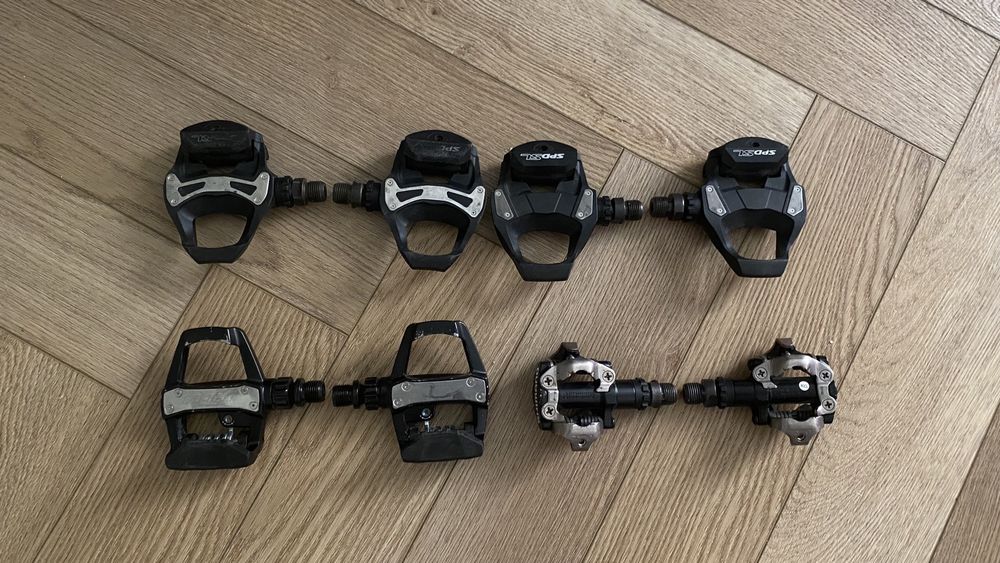 Контактые педали велосипед shimano giant