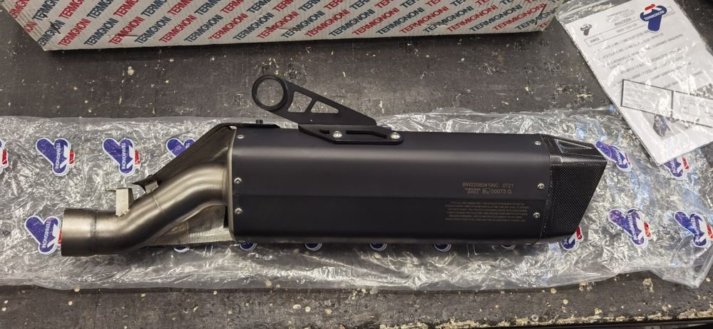 Termignoni TITANIUM BLACK за BMW r1200gs / r1250gs