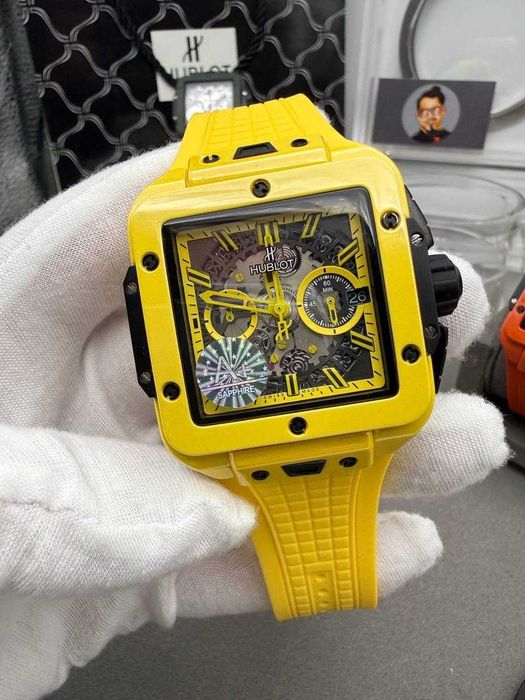 Hb Unico big Bang Squared жълт